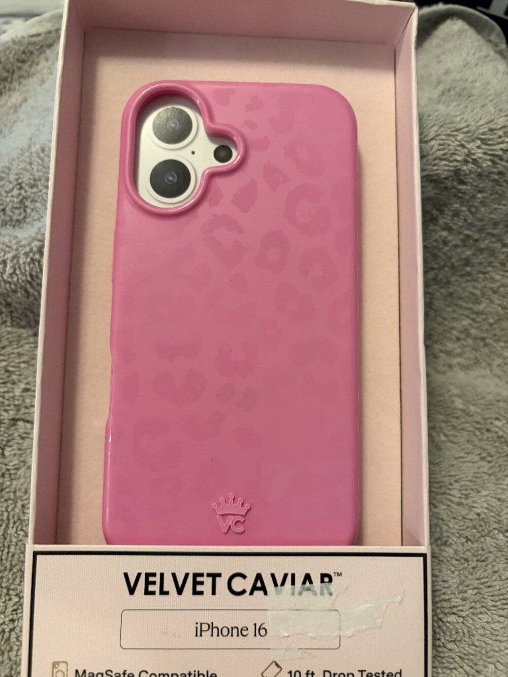 Velvet Caviar iPhone 16 Case Hot Pink Phone Case